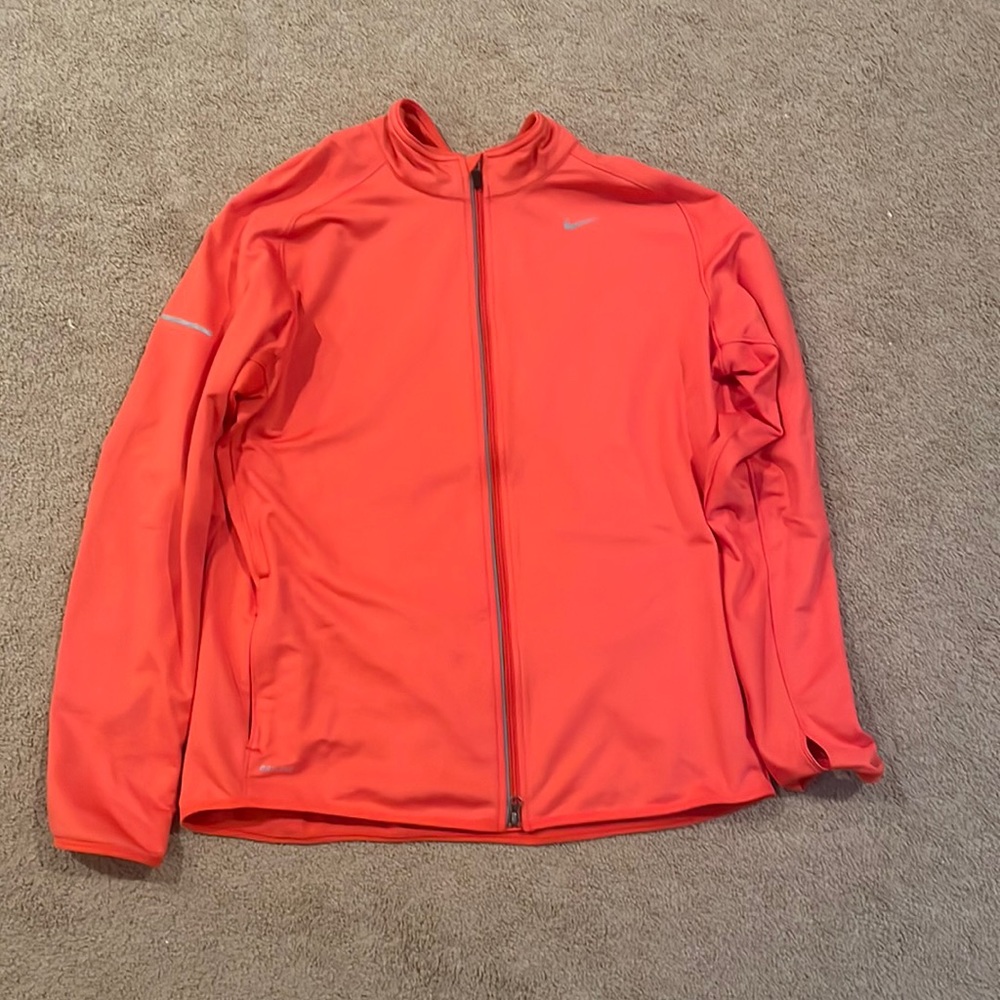 Nike Men’s Orange Dri-Fit Sweatshirt